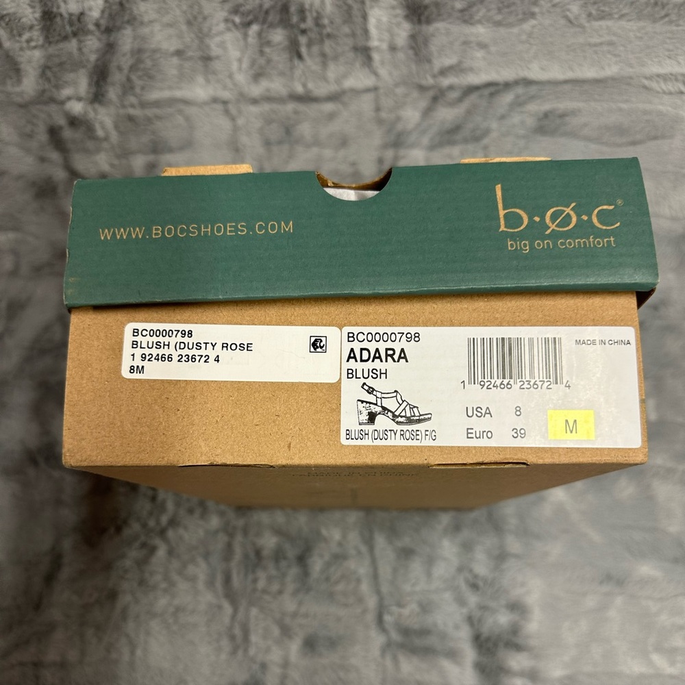 B.O.C. By Born Adara Sandals - Blush Color - Size 8. New in Box. - Picture 2 of 7